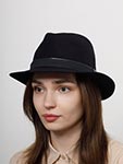 Шляпа STETSON арт. 2638216 TRAVELLER FURFELT (темно-синий)